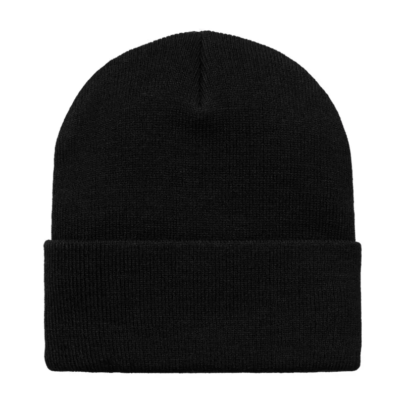 Carhartt WIP Script Beanie - Black/White-1